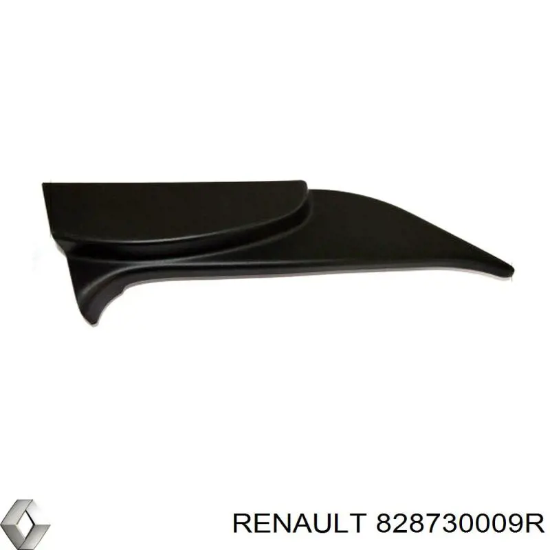 828730009R Renault (RVI) moldura da porta traseira esquerda superior