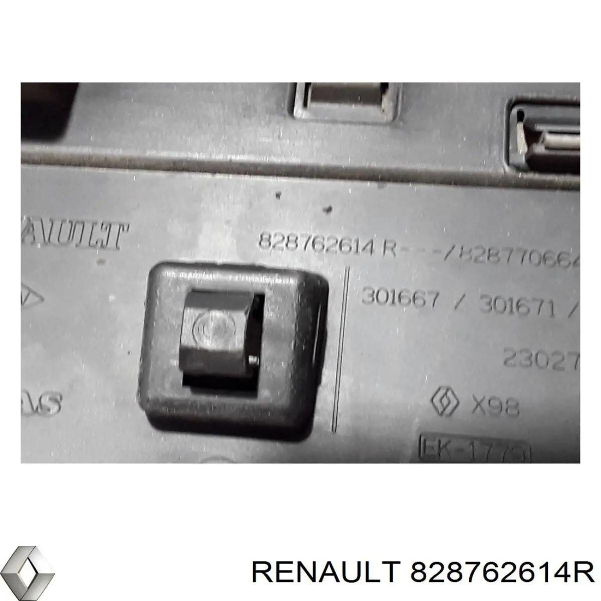 Молдинг двери задней правой Renault (RVI) 828762614R цена, от 29.85 USD