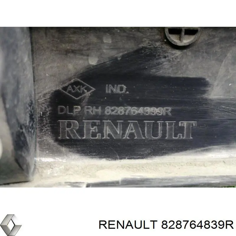 Купить 828764839R Renault (RVI) Молдинг двери задней правой