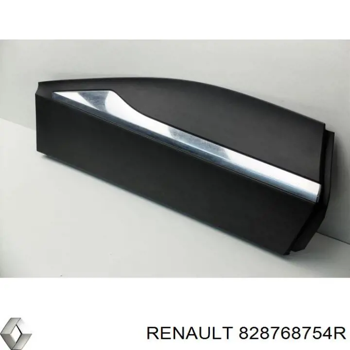 828768754R Renault (RVI) placa sobreposta da porta traseira direita