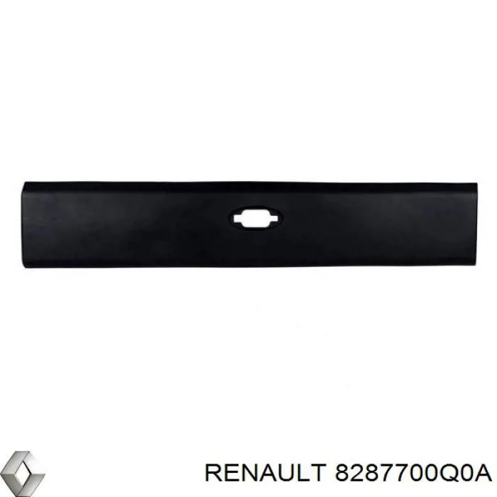 Накладка крыла заднего левого 8287700Q0A Renault (RVI)