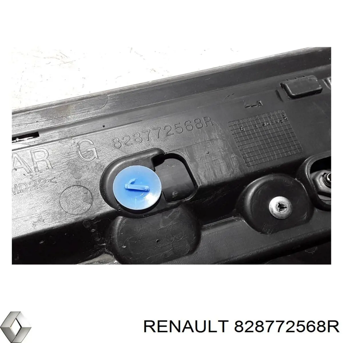Купить 828772568R Renault (RVI) Молдинг двери задней левой нижний