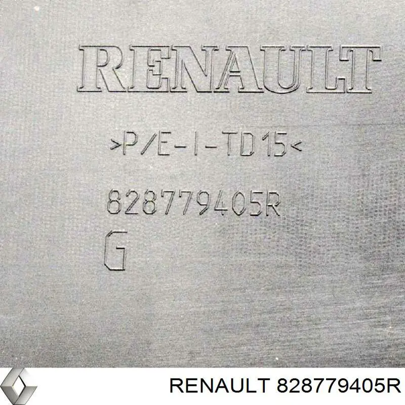 Молдинг двери задней левой Renault (RVI) 828779405R цена, от 44.16 USD