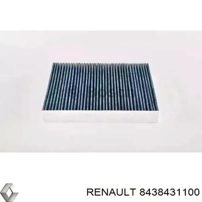 Фильтр воздушный отопителя Renault (RVI) 8438431100 цена, от 4.74 USD
