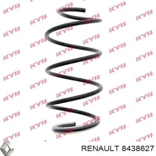 Пружина амортизатора передняя Renault (RVI) 8438627 цена, от 29.47 USD