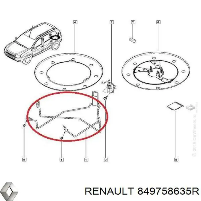 849758635R Renault (RVI) 