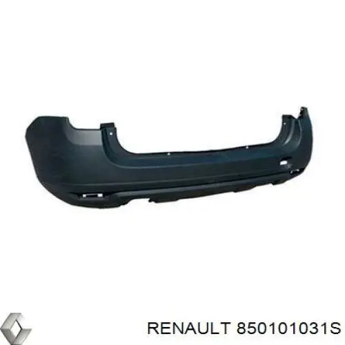850101031S Renault (RVI) pára-choque traseiro