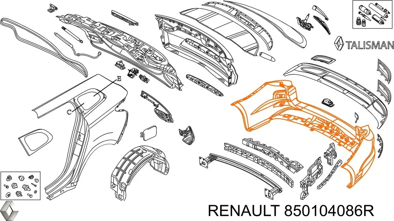  850104086R Renault (RVI)