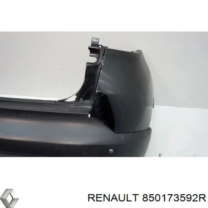 Бампер задний, левая часть Renault (RVI) 850173592R