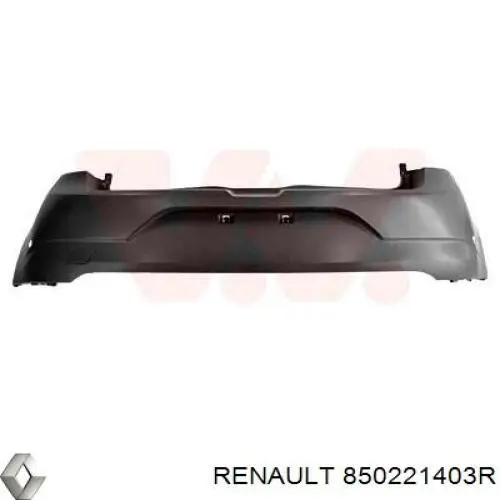 Бампер задний 850221403R Renault (RVI)