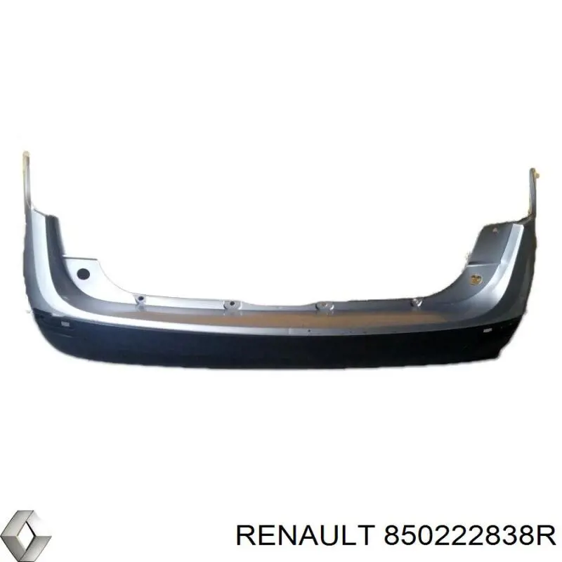 850222838R Renault (RVI) pára-choque traseiro