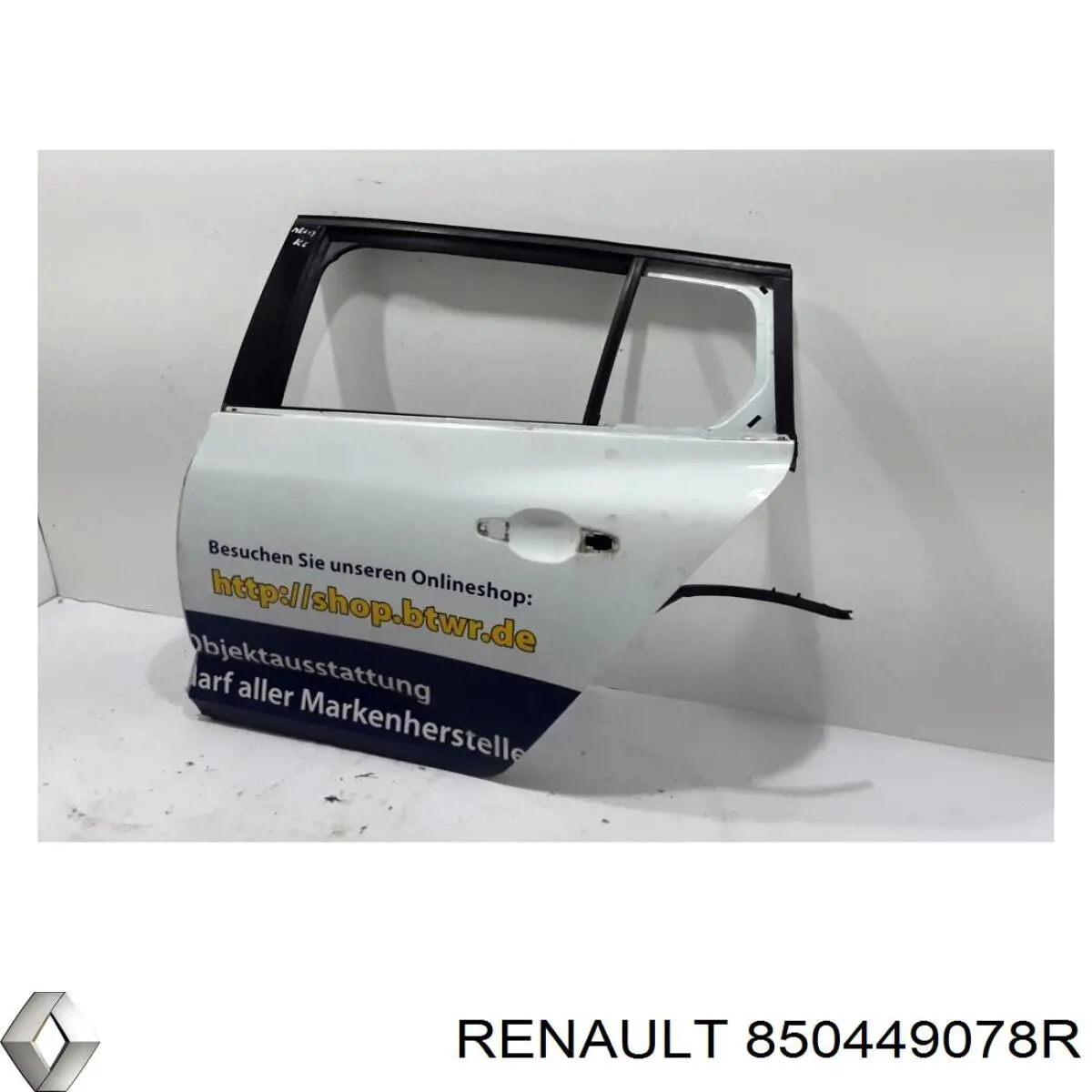 Купить 850449078R Renault (RVI) Правый кронштейн крепления бампера заднего