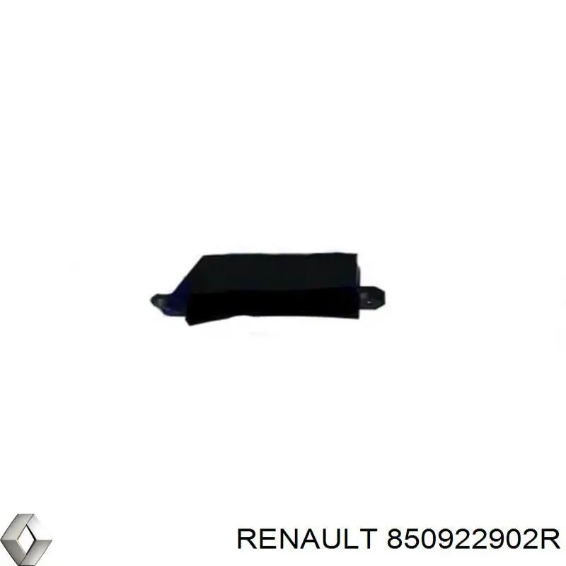 850922902R Renault (RVI) consola direita de absorvedor do pára-choque traseiro