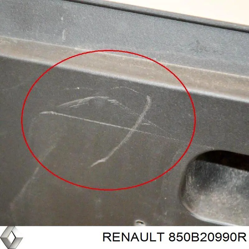Бампер задний Renault (RVI) 850B20990R цена, от 606.46 USD
