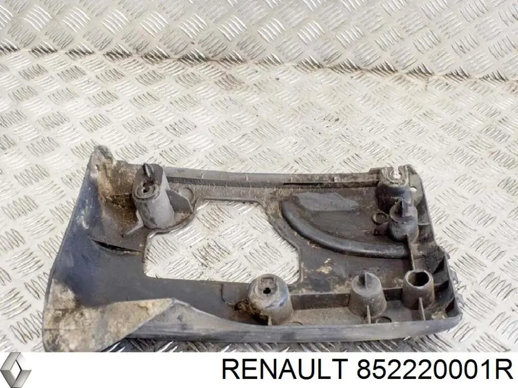Кронштейн бампера заднего правый 852220001R Renault (RVI)