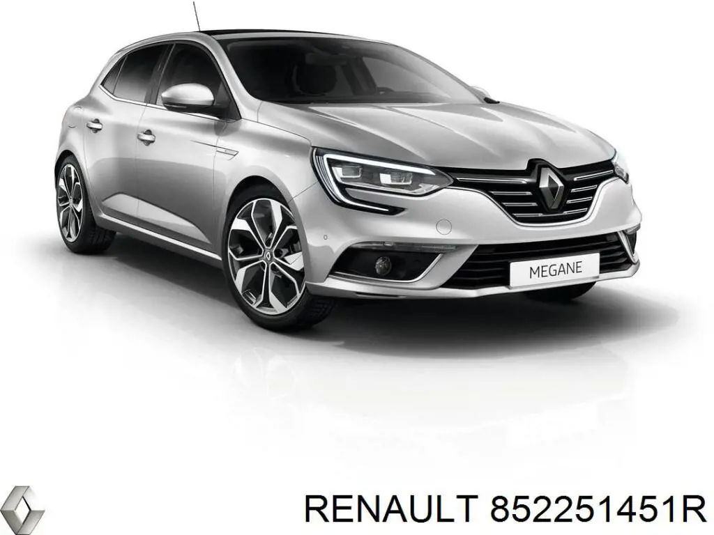 Кронштейн бампера заднего левый 852251451R Renault (RVI)
