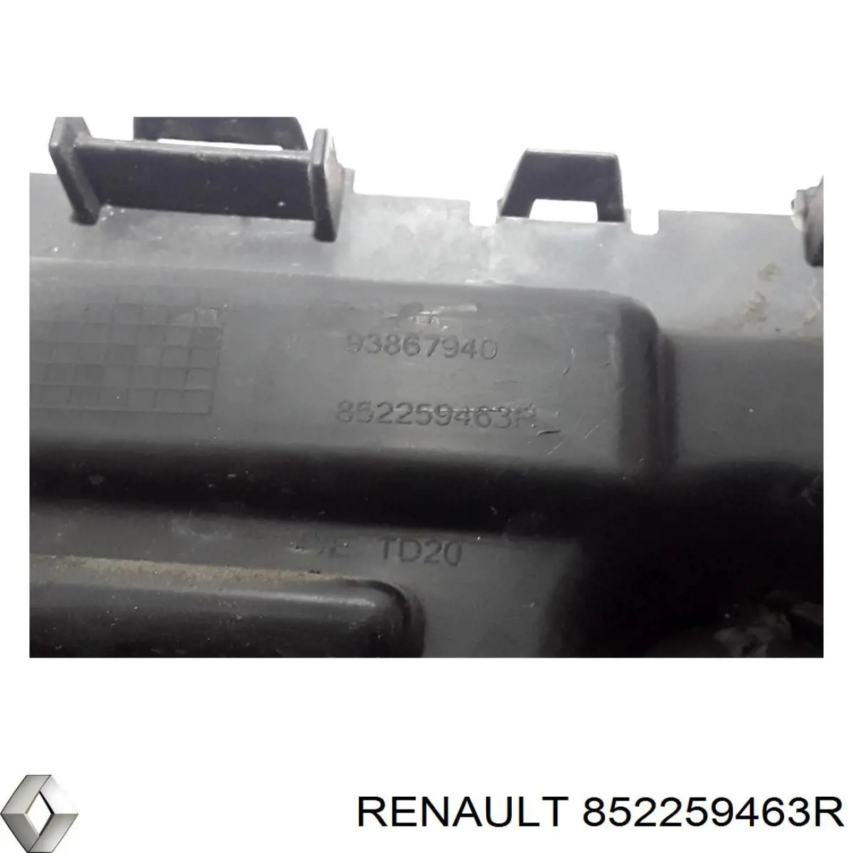 Купить 852259463R Renault (RVI) Левый кронштейн крепления бампера заднего