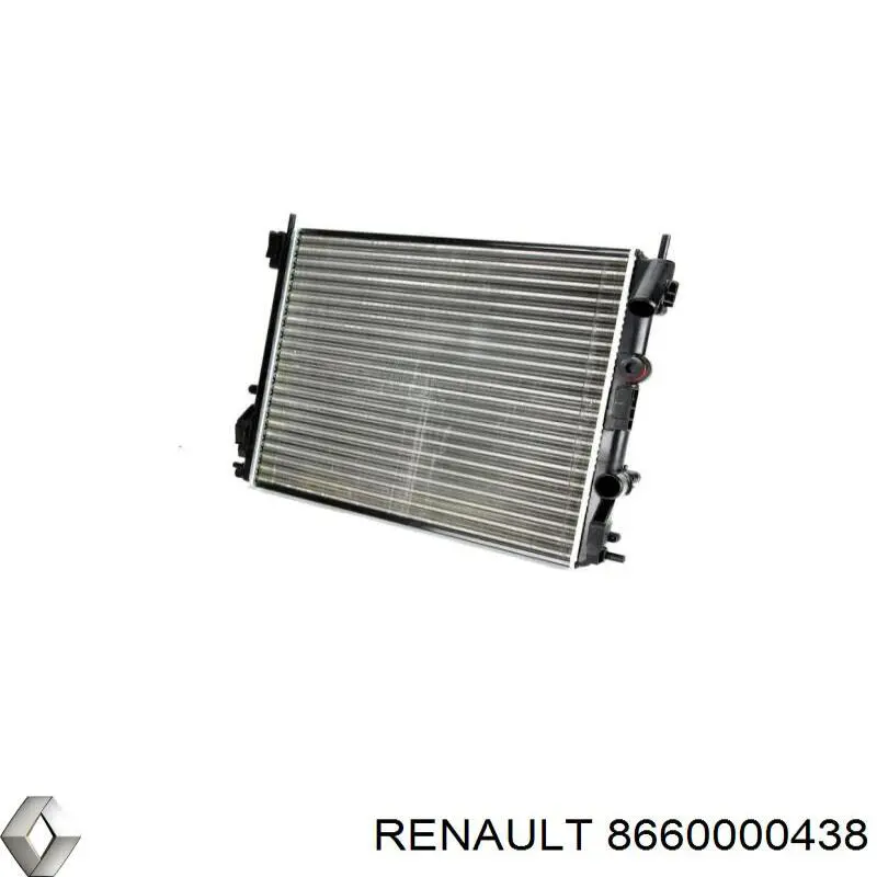 Радиатор охлаждения двигателя Renault (RVI) 8660000438 цена, от 39.61 USD