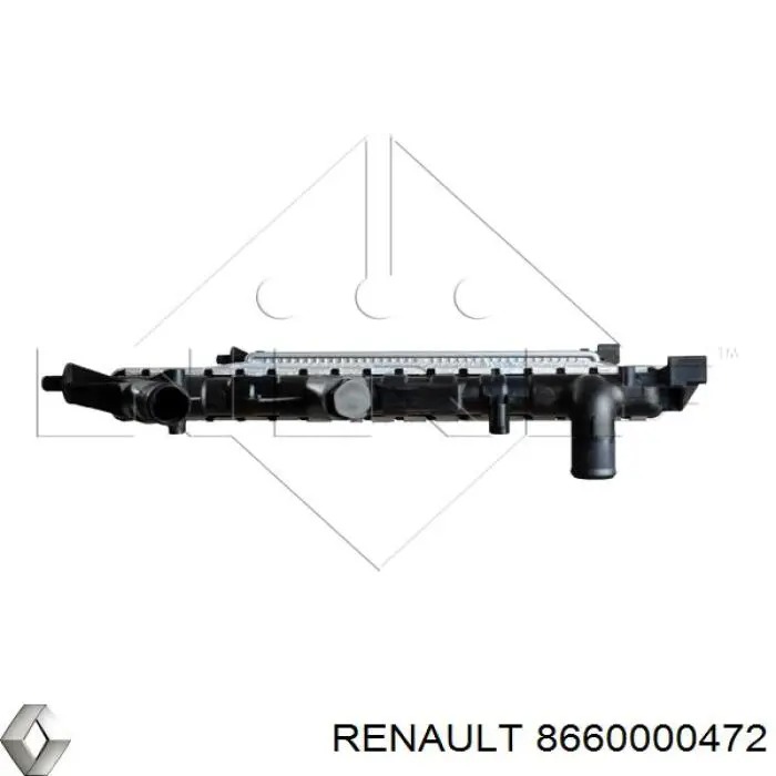 Радиатор 8660000472 Renault (RVI)