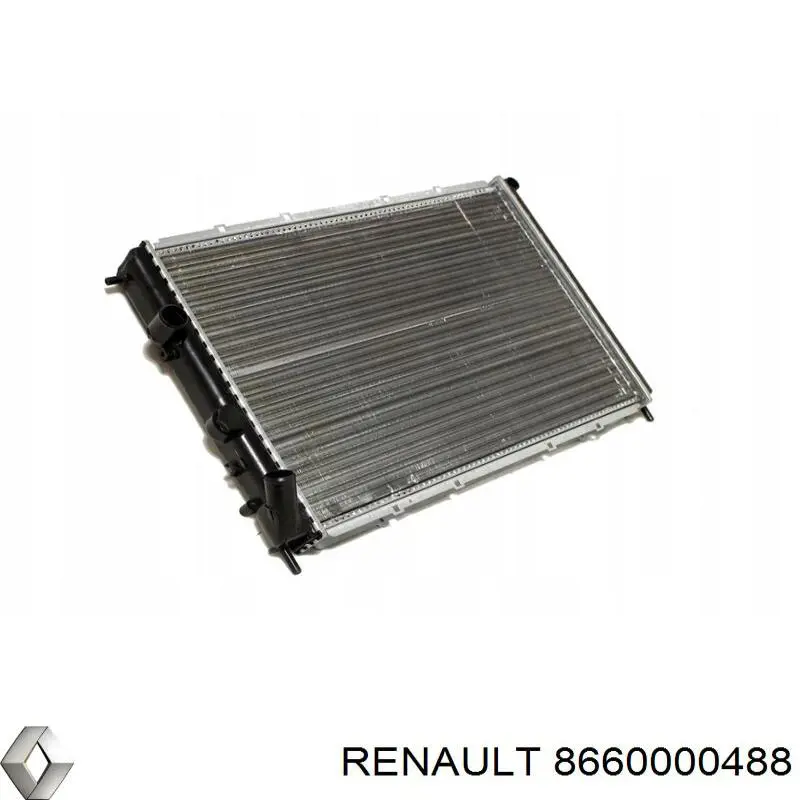 Радиатор 8660000488 Renault (RVI)