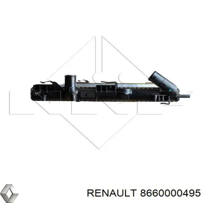 8660000495 Renault (RVI) радиатор