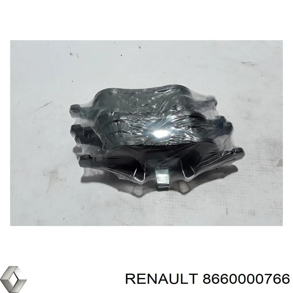 Передние тормозные колодки 8660000766 Renault (RVI)