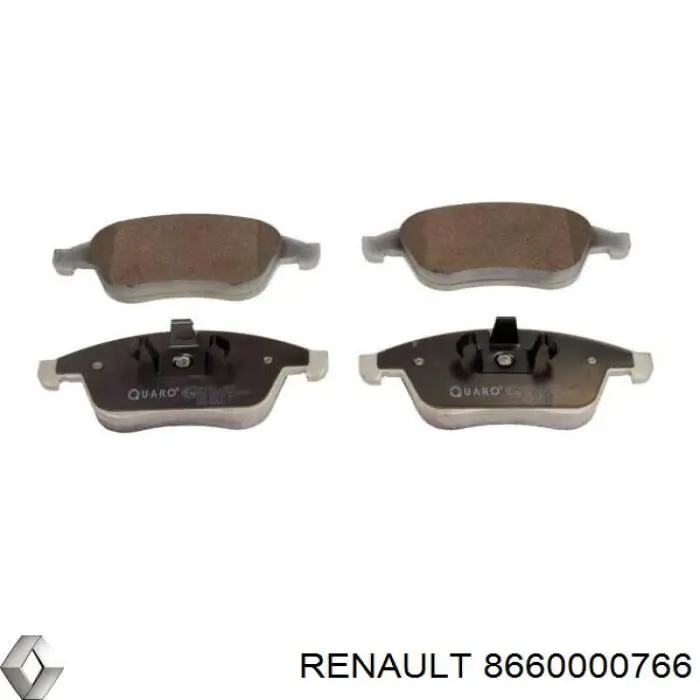 Купить 8660000766 Renault (RVI) Колодки тормозные