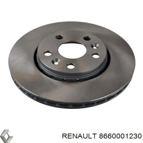 8660001230 Renault (RVI) тормозные диски
