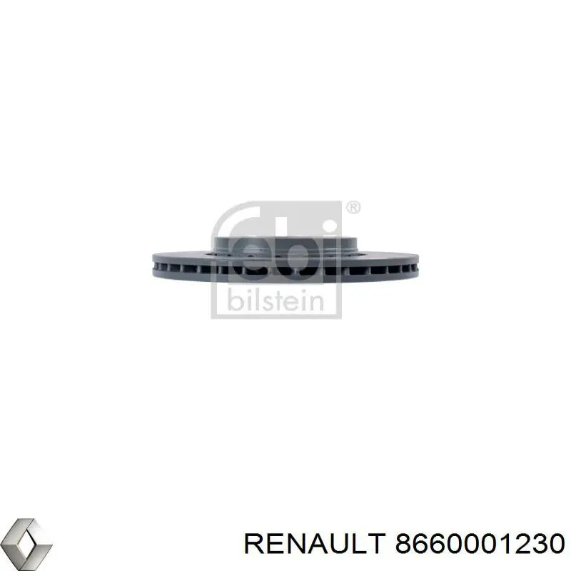 Купить 8660001230 Renault (RVI) Ротор тормозной