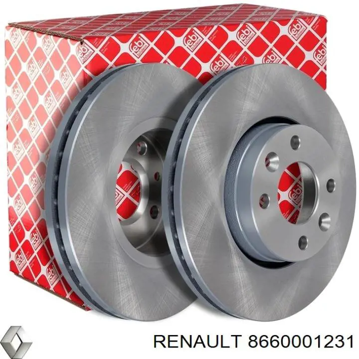 Купить 8660001231 Renault (RVI) Ротор тормозной