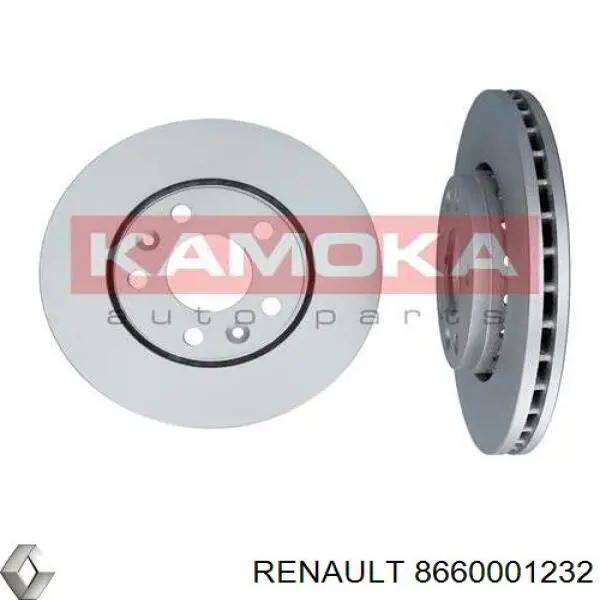 Тормоз дисковый передний Renault (RVI) 8660001232 цена, от 53.52 USD
