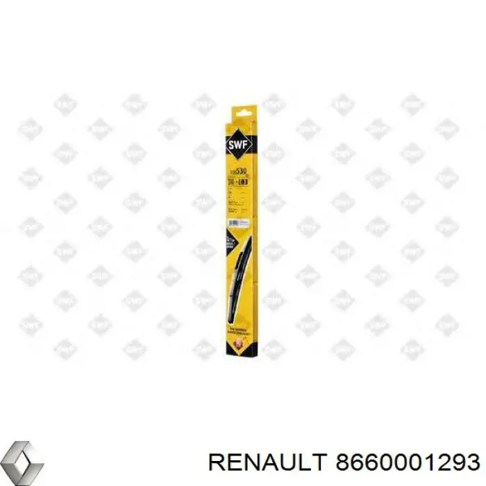 Щетка-дворник заднего стекла 8660001293 Renault (RVI)