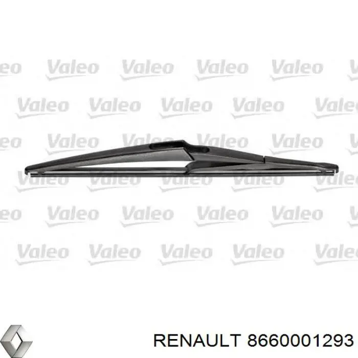 Limpiaparabrisas de luna trasera 8660001293 Renault (RVI)