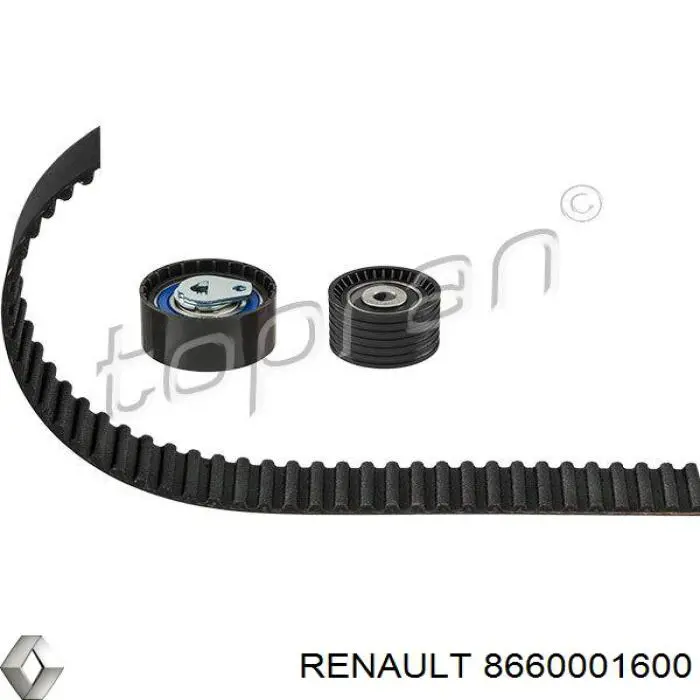 8660001600 Renault (RVI) Комплект ремня ГРМ