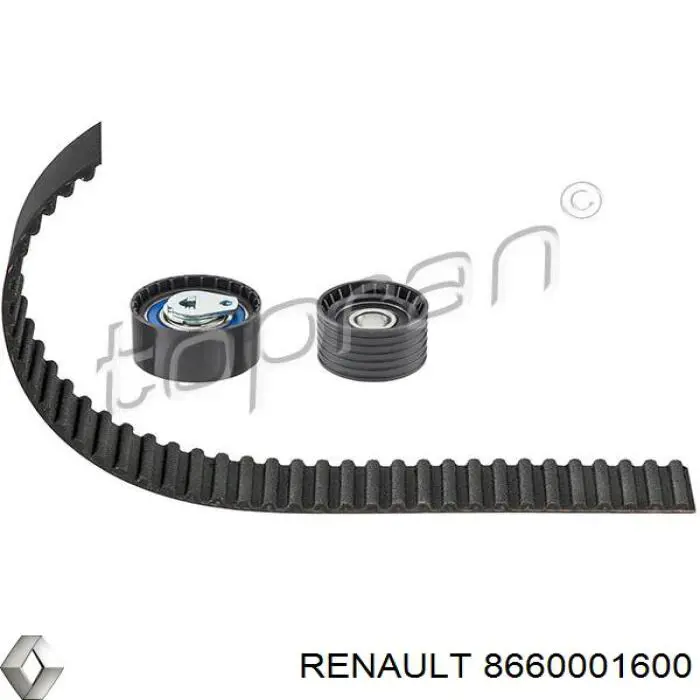 ГРМ ремни, комплект Renault (RVI) 8660001600 цена, от 100.60 USD