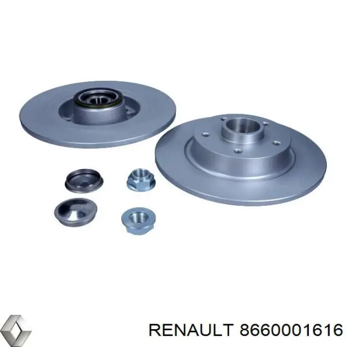 Задний тормозной диск Renault (RVI) 8660001616 цена, от 110.61 USD