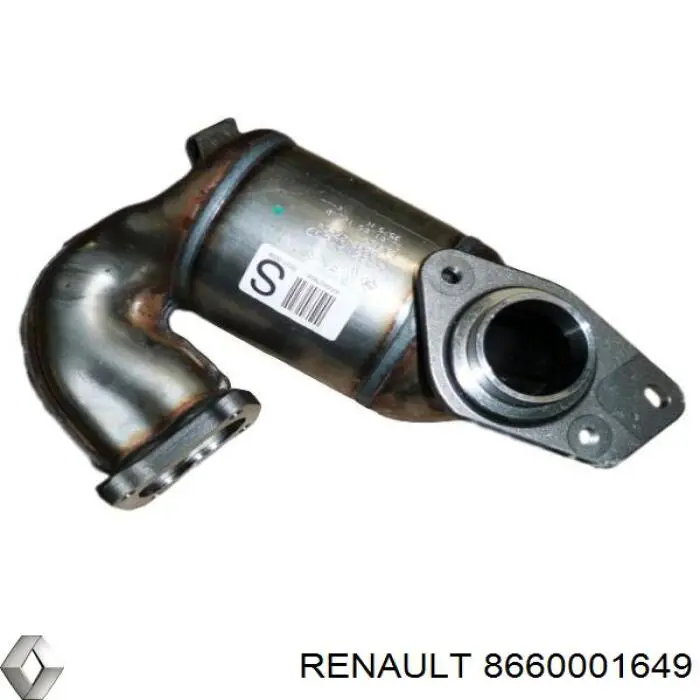 Катализатор 8660001649 Renault (RVI)