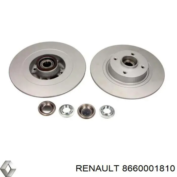 Купить 8660001810 Renault (RVI) Диск тормозной задний