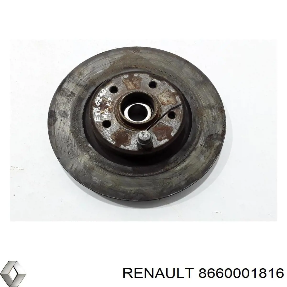 Тормозные диски 8660001816 Renault (RVI)