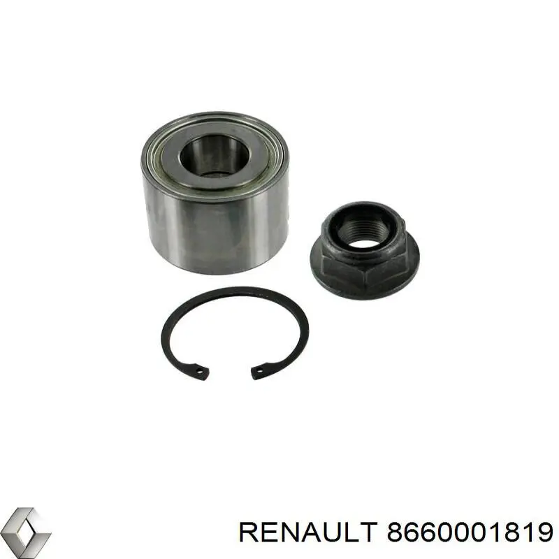 Купить 8660001819 Renault (RVI) Подшипник задней ступицы
