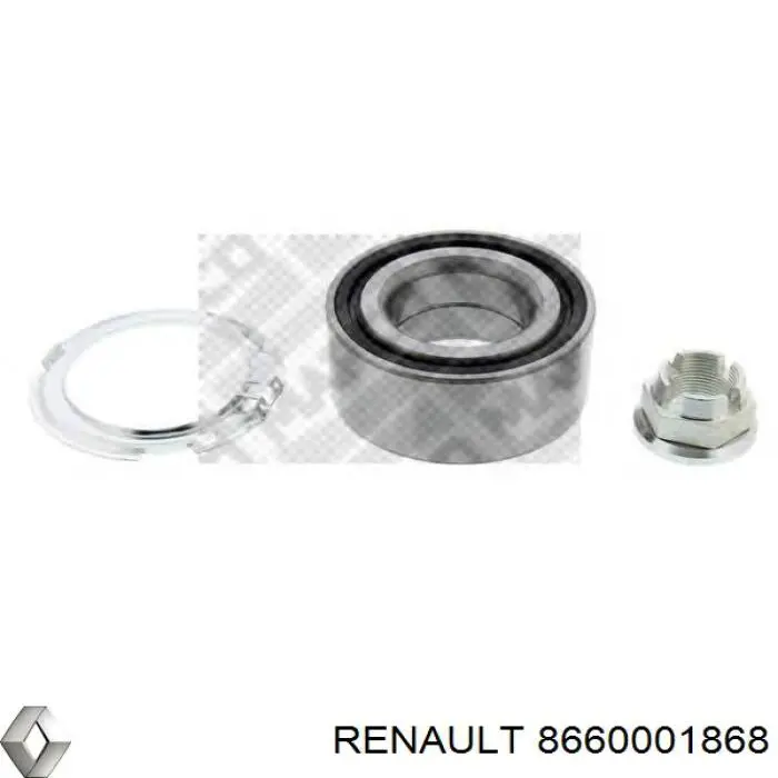 8660001868 Renault (RVI) подшипник ступицы передней