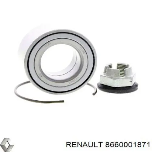 Подшипник ступицы 8660001871 Renault (RVI)