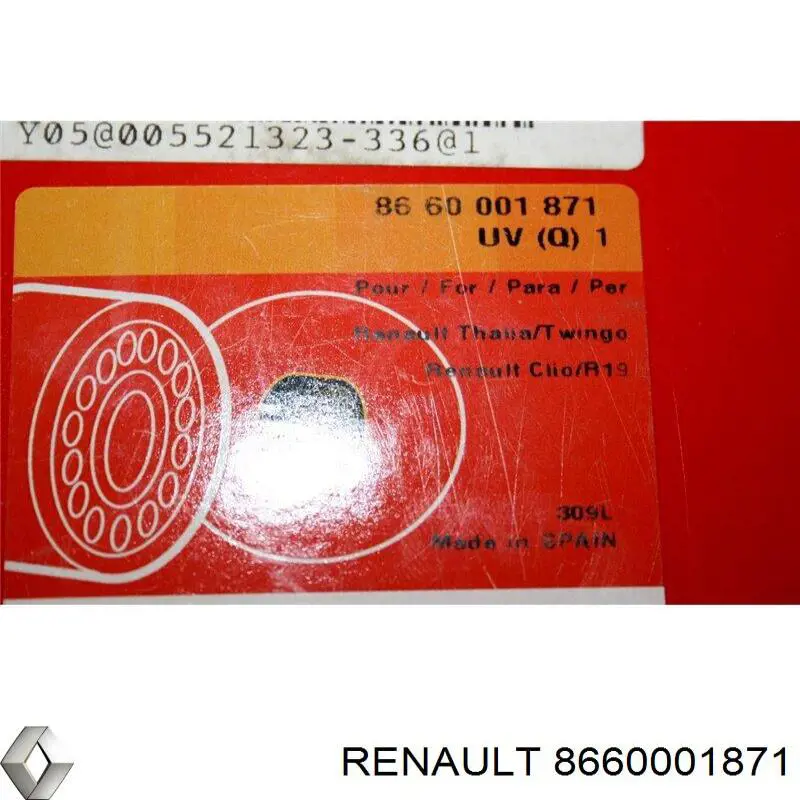 Комплект подшипника ступицы колеса Renault (RVI) 8660001871 цена, от 14.26 USD