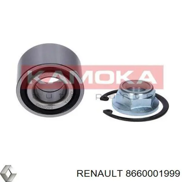 Подшипник задней ступицы 8660001999 Renault (RVI)