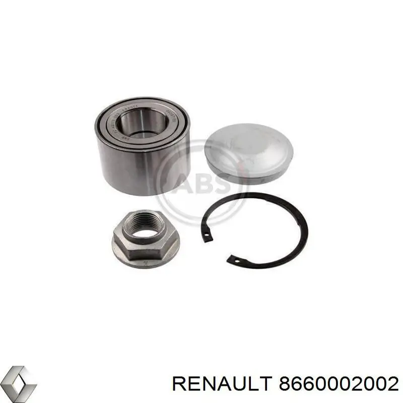 Тормозные диски 8660002002 Renault (RVI)