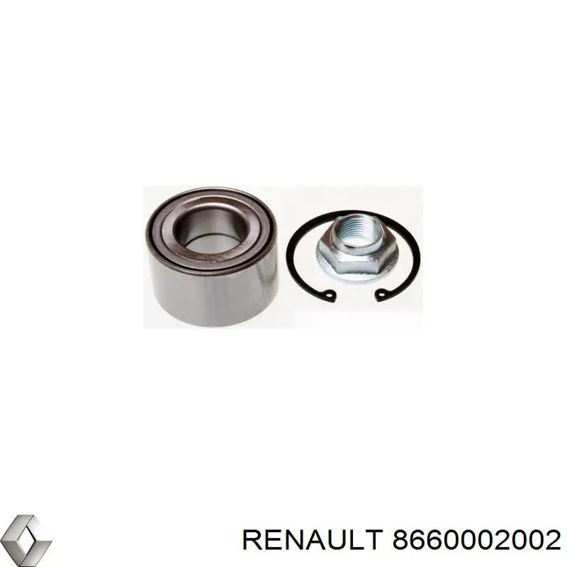 Задний дисковый тормоз Renault (RVI) 8660002002