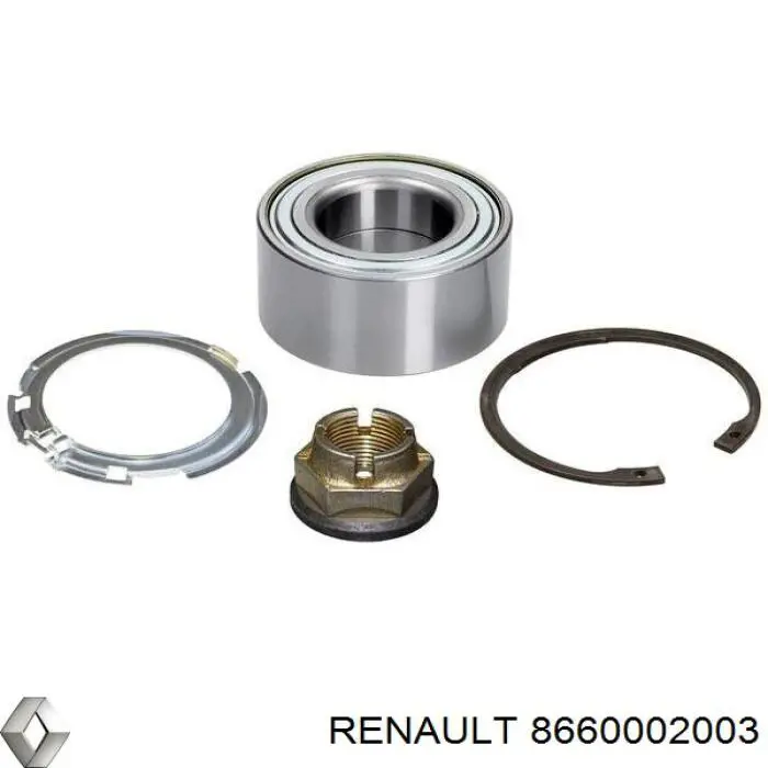 Купить 8660002003 Renault (RVI) Подшипник передней ступицы