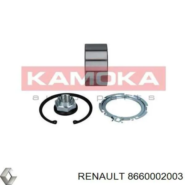 Комплект подшипника ступицы колеса Renault (RVI) 8660002003 цена, от 21.38 USD
