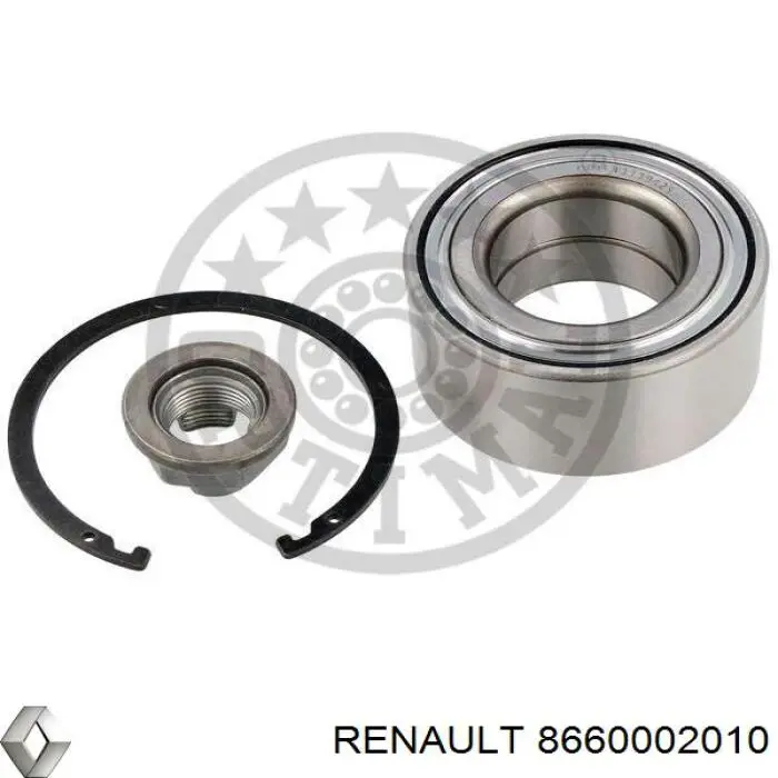 Подшипник ступицы 8660002010 Renault (RVI)