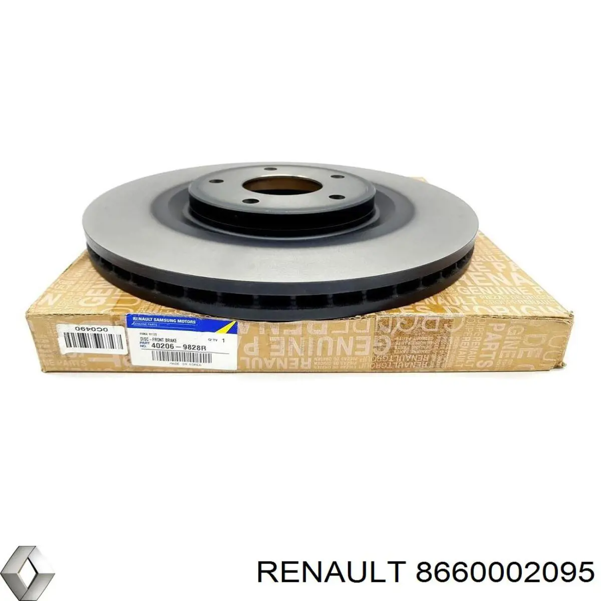 Купить 8660002095 Renault (RVI) Ротор тормозной